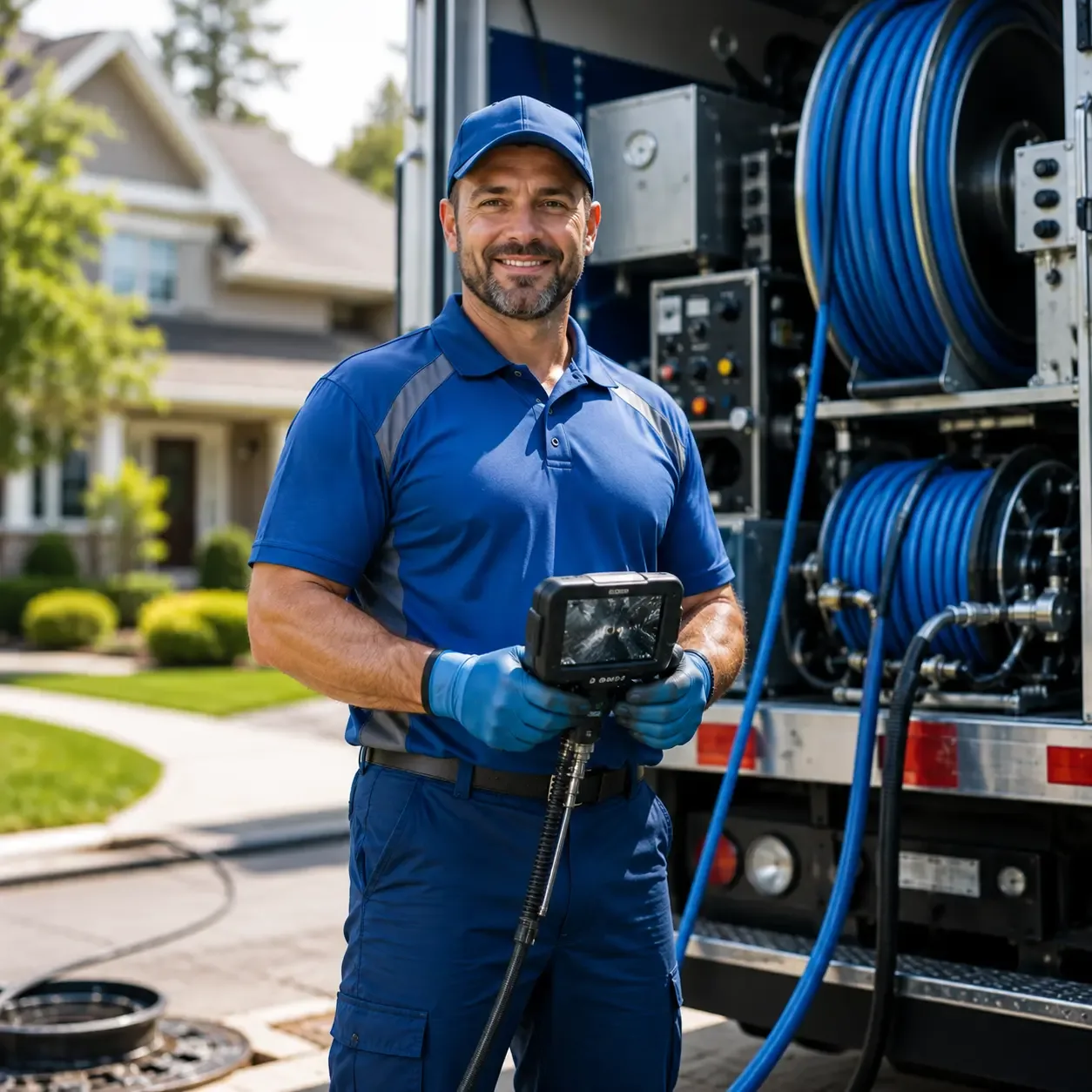 Local outdoor drain cleaning specialists in Carrollton, IL